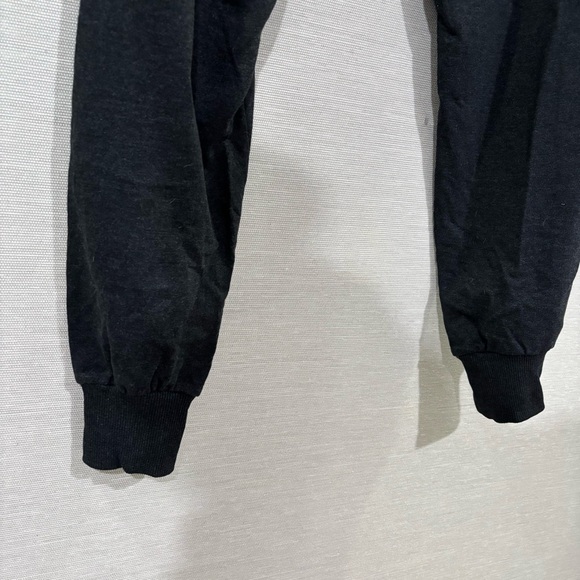 TRUE RELIGION Mens Jogger Lounge Pants Gold Foil Logo Sweatpants Gray Size Mediu - Picture 5 of 8